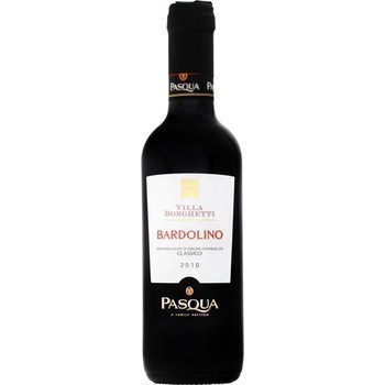 Bardolino - Villa Borghetti - Pasqua 12 37 cl - Vins - champagnes - Promocash Cholet