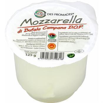 125G MOZZARELLA BUFALA - Crmerie - Promocash Laval