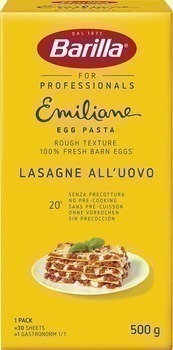 Ptes Lasagne Emiliane aux oeufs frais 500G - Epicerie Sale - Promocash Nmes