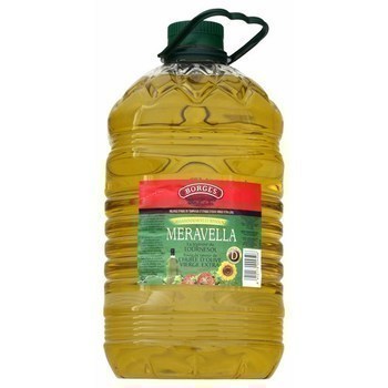 Mlange d'huile Meravella de tournesol et d'huile d'olive 5 l - Epicerie Sale - Promocash Douai
