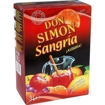 3L BIB SANGRIA ROUGE D.SIMON - Vins - champagnes - Promocash Fougres