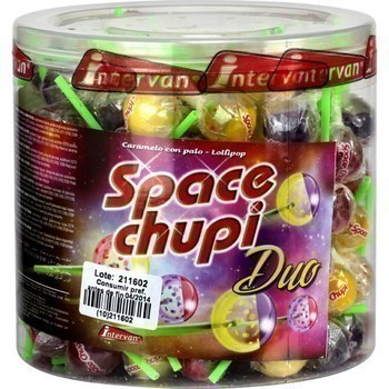 Sucettes Space Chupi Duo - Epicerie Sucre - Promocash Quimper