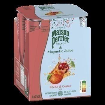 4X25CL MPERRIER JUICE PECH CER - Brasserie - Promocash Saint-Di