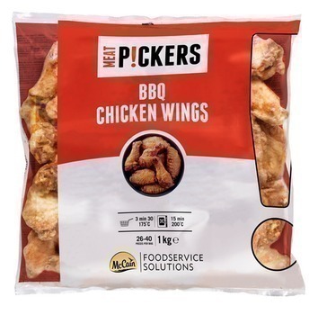 1KG BBQ CHICKEN WINGS - Surgels - Promocash Valence