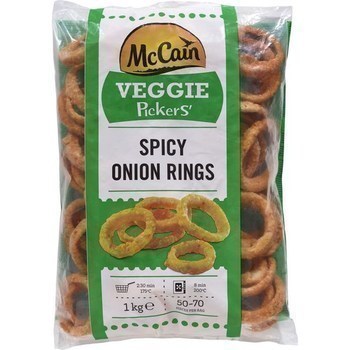 Spicy Onion Rings Veggie Pickers' 1 kg - Surgels - Promocash Rouen