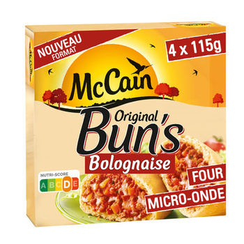 460G BUN'S BOLOGNAISE - Surgels - Promocash Promocash Morzine