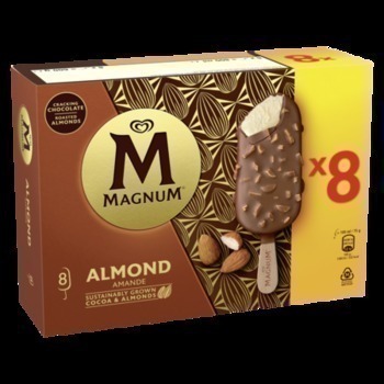 600G MAGNUM AMANDE X8 - Surgels - Promocash Bourg en Bresse