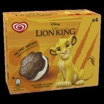 152G DISNEY LION KING 4X60ML - Surgels - Promocash Evreux