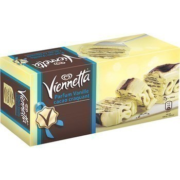Glace parfum vanille cacao craquant - Surgels - Promocash Le Mans
