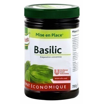 Mise en Place basilic 700 g - Epicerie Sale - Promocash PUGET SUR ARGENS