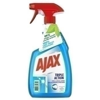 AJAX VITRE ECORES BLEU 750ML - Hygine droguerie parfumerie - Promocash Strasbourg