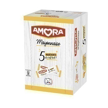 200X10ML MAYONNAISE AMORA - Epicerie Sale - Promocash Annecy