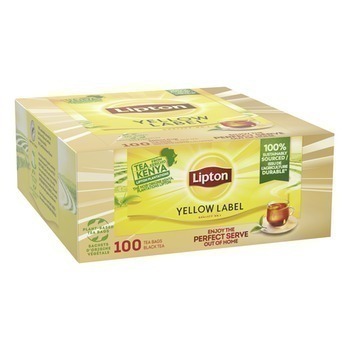 100X THE LIPTON YELLOW KENYA - Epicerie Sucre - Promocash Le Pontet