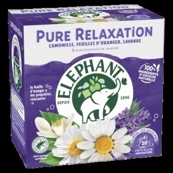 20P INFUSION RELAX ELEPHANT - Epicerie Sucre - Promocash Fougres