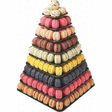 Pyramide macaron 9 tages noir - Bazar - Promocash Dieppe