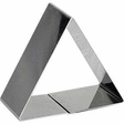 Triangle en inox longueur 9,6 cm, hauteur 4,5 cm - la pièce - Bazar - Promocash Aurillac