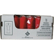 Recharge bougie rouge 40 x 110 pour photophore à eau - le carton de 36 - Bazar - Promocash Orleans