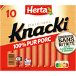 KNACKI ORIGINAL PORC CSNI 10P - Charcuterie Traiteur - Promocash Guret