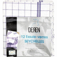 Essuie-verres Seychelles 50x710 cm x12 - Bazar - Promocash La Rochelle