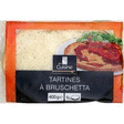 Tartines à Bruschetta x4 - Pains et viennoiseries - Promocash Montluçon