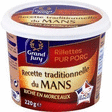 Rillettes pur porc recette traditionnelle du Mans 220 g - Charcuterie Traiteur - Promocash Le Pontet