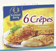 Crpe Emmental / Mozzarella GRAND JURY - le lot de 6 de 50 g - Surgels - Promocash Chatellerault