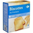 Biscottes au froment x34 - Epicerie Sucrée - Promocash PROMOCASH VANNES