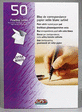 Bloc de correspondance A4 - 50 feuilles unies - la pièce - Bazar - Promocash Quimper