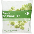 Choux de Bruxelles tendres 1 Kg - Surgelés - Promocash Dax