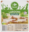 2X100G LARDONS NATURE CRF - Charcuterie Traiteur - Promocash Lons le Saunier