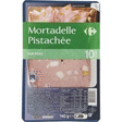 Mortadelle pistache x10 - Charcuterie Traiteur - Promocash Forbach