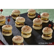 Mini Burgers boeuf cheddar 20x17,5 g - Surgelés - Promocash LA TESTE DE BUCH