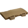 Cabas papier brun 32x22x36cm CAKBR3236C x50 - Carte Vente à emporter - Promocash Montauban