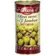 Olives vertes à la farce de jambon Serrano 550 g - Epicerie Salée - Promocash Saumur