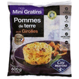 Mini gratins pommes de terre aux girolles 6x100 g - Surgelés - Promocash Guéret
