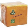 Serviette mandarine en ouate 2 plis 20 x 20 cm - le paquet de 100 - Bazar - Promocash Aurillac