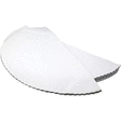 Nappes papier rondes blanc bords festonns D118 cm - Bazar - Promocash Le Mans