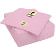 Serviettes Clisoft rose poudr 40x40 cm - Bazar - Promocash Vendome