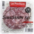 Saucisson sec pur porc 200 g - Charcuterie Traiteur - Promocash Aix en Provence
