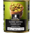 Olives vertes dnoyaute calibre 26/29 360 g - Promocash Nantes
