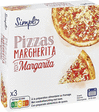 3X300G PIZZA MARGHERITA SIMPL - Surgels - Promocash Clermont Ferrand