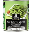Haricots verts extra-fins 440 g - Epicerie Sale - Promocash PUGET SUR ARGENS