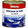 Morceaux de thon au naturel 1800 g - Epicerie Salée - Promocash AVIGNON
