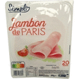 Jambon de Paris 800 g - Charcuterie Traiteur - Promocash Vendome