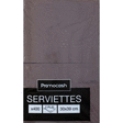 Serviettes 2 plis 30x39 cm chocolat x400 - Bazar - Promocash Arras
