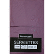 Serviettes 2 plis 30x39 cm aubergine x400 - Bazar - Promocash Guéret