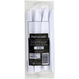 Couteaux plastique blanc x50 - Bazar - Promocash Pontarlier