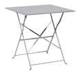 TABLE EN FER 70X70 GRIS - Bazar - Promocash Nevers