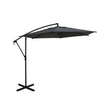 PARASOL RONDA 300  GRIS FONCE - Bazar - Promocash Lille