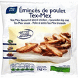 Emincés de poulet Tex-Mex 1 kg - Surgelés - Promocash Carcassonne